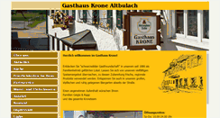 Desktop Screenshot of krone-altbulach.de